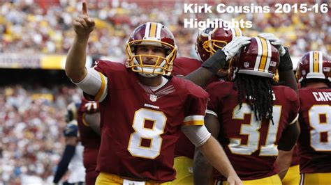 Kirk Cousins Highlights - NFL's ELITE - 2015-16 NFL Highlights - HD ...