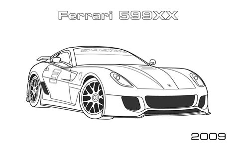 Free Printable Sports Car Coloring Pages - PRINTABLE TEMPLATES