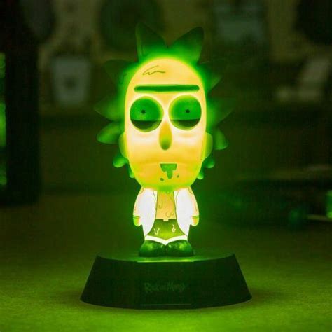 RICK & MORTY - Rick Ltd Edition Icon Light : ShopForGeek.com: Lamp Paladone Rick and Morty