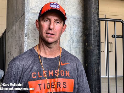 Dabo Swinney and Coaches and Players speak Post Scrimmage – Clemson ...