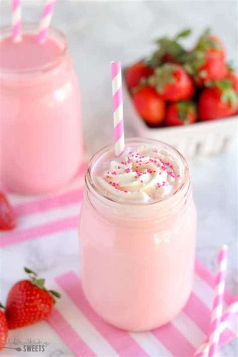 Strawberry Milk - Celebrating Sweets