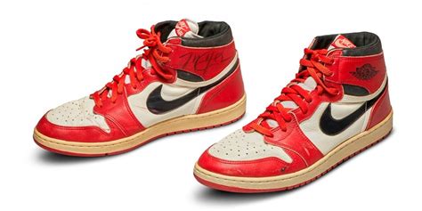 Los Nike Air Jordan 1 originales de Michael Jordan salen a subasta | Es Tema