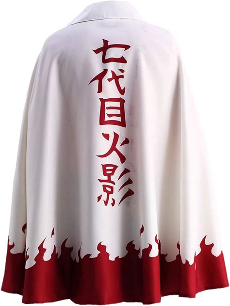 Kids 4th Hokage Cloak Jacket Robe Minato Namikaze Cape Kimono Anime Cosplay Costume Outfit Toys ...