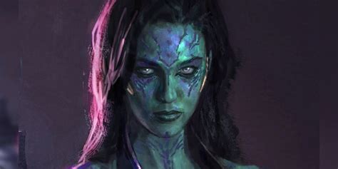 Guardians Of The Galaxy: Gamora’s Real Original Design Revealed In Art