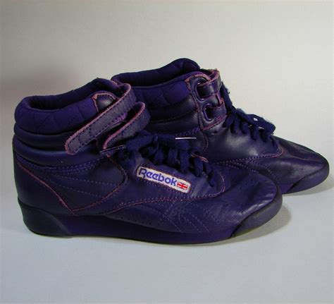 Vintage Reebok Classic Freestyle Hi Tops Sneaker 1980s in