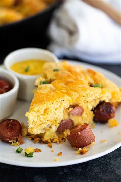 Corn Dog Casserole - Kid Friendly Recipe - Taste and Tell