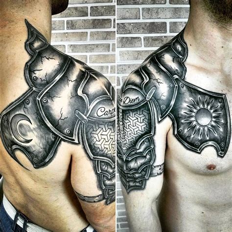 Knight Armor Tattoo Sleeve