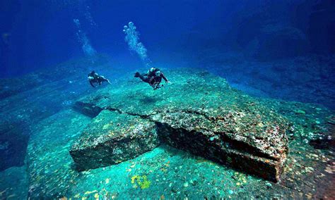 Yonaguni Monument Pillars