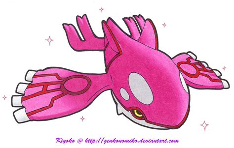 Pokemon: Shiny Kyogre by GenkoNoMiko on DeviantArt