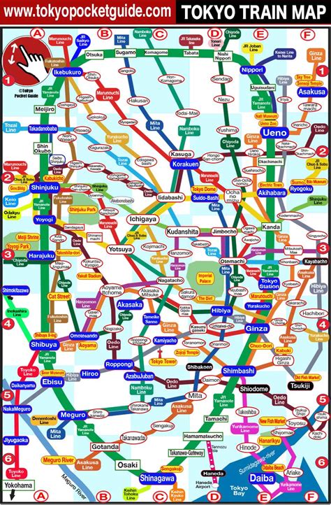 Subway Map Tokyo Pdf - Draw A Topographic Map