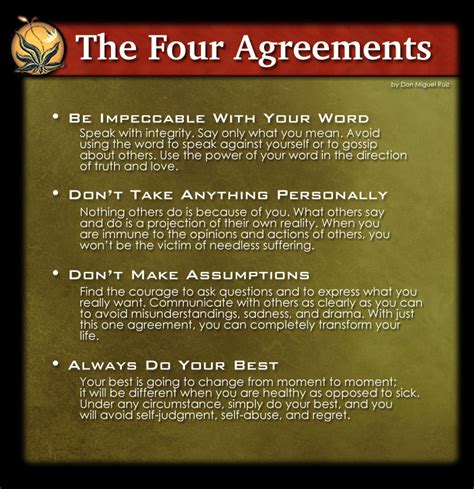 The Four Agreements Quotes Pdf. QuotesGram