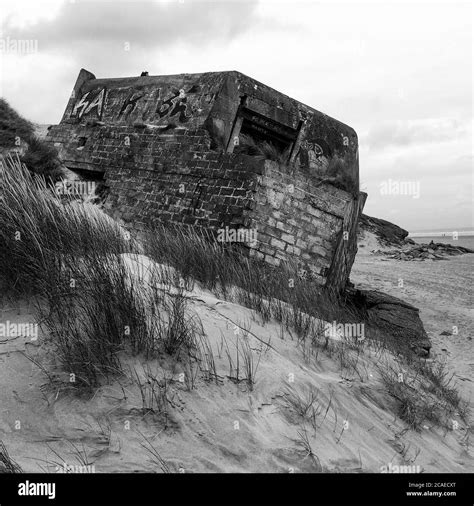 WWII German bunker, Berck-Plage, Pas-de-Calais, Hauts de France, France Stock Photo - Alamy