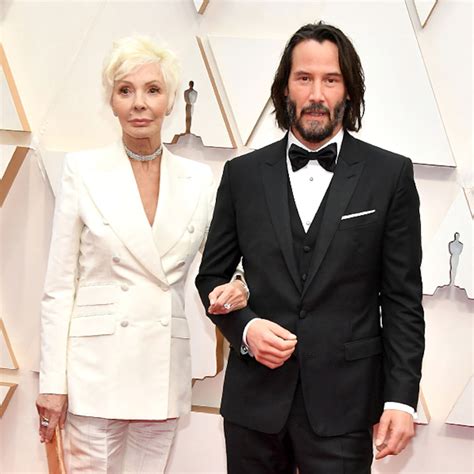 Keanu Reeves Arrives to the 2020 Oscars With His Mother by His Side