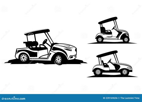 Golf cart logo stock vector. Illustration of logo, industrial - 239169656