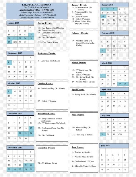 Lakota High School Online Calendar Learning Community, PNG, 2550x3300px, Lakota High School ...