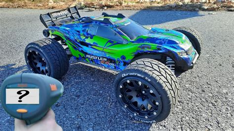 Are Street Tires Faster? Traxxas Rustler 4x4 VXL Duratrax Belted Bandito Street Tire Upgrade ...