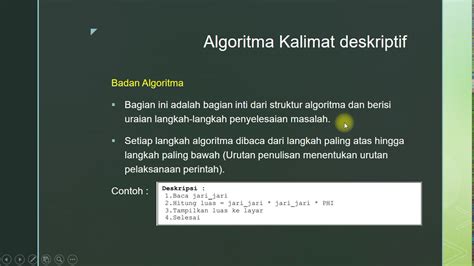 Memahami Algoritma Kalimat Deskriptif Pseudocode Dan Flowchart Rudy ...