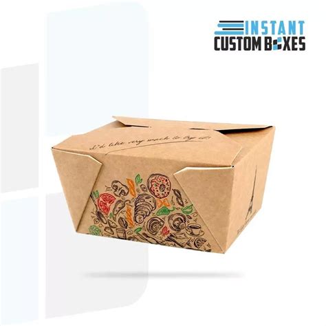 Custom Design Printed Food Boxes At Wholesale Rate | Instant Custom Boxes