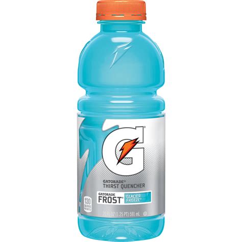 Gatorade Glacier Freeze Thirst Quencher Sports Drink, 20 oz Bottle ...