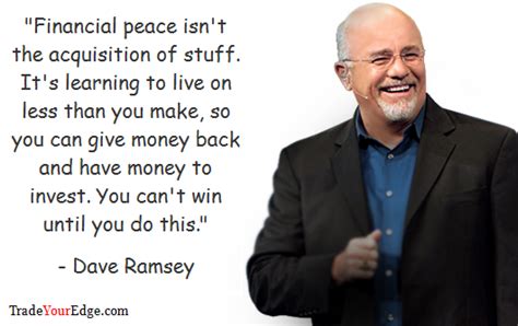 Trading Quotes #24 - Dave Ramsey - Trading Psychology for Serious Traders