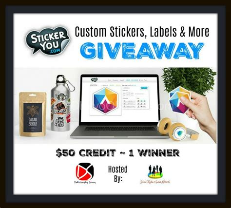 StickerYou Custom Stickers, Labels & More Giveaway! - Ends 8/12 | Ohayo ...