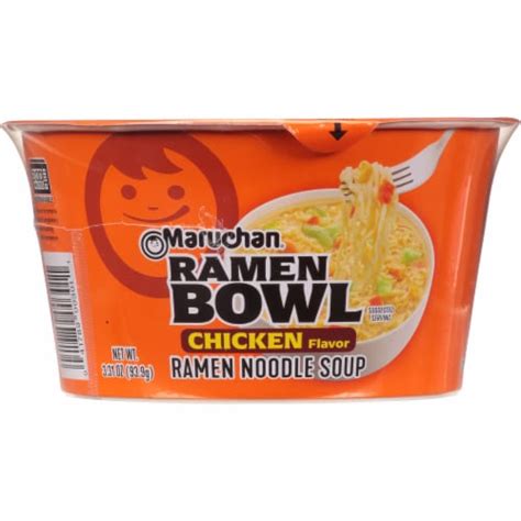 Maruchan® Chicken Flavor Ramen Noodles With Vegetables Bowl, 3.31 oz - Kroger