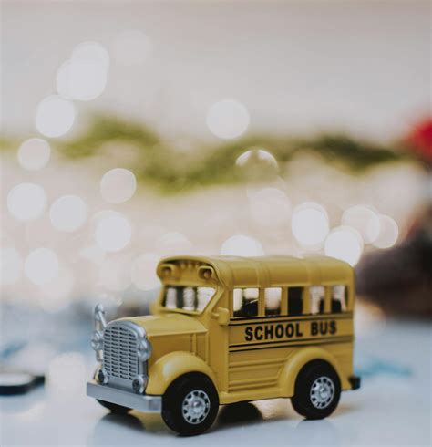 Yellow School Bus Toy · Free Stock Photo