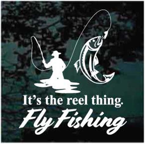 Fly Fishing Decals & Stickers for Cars, Trucks, and Windows