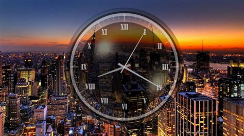 Windows 10 Analog Clock Screensaver - New York Clock Screensaver ...