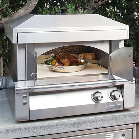 Alfresco 30-Inch Countertop Natural Gas Outdoor Pizza Oven Plus - AXE ...