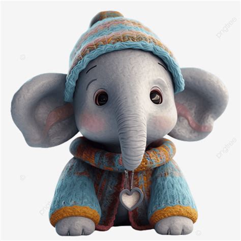 Doll Ragdoll Elephant, Cute, Cartoon, Clothes PNG Transparent Image and ...