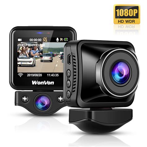 Dual Lens 1080P 30FPS Sony IMX307 Wi-Fi Vehicle Dash Camera Recorder ...