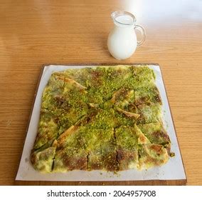 Katmer Turkish Traditional Dessert Katmer Delicious Stock Photo 2064957908 | Shutterstock