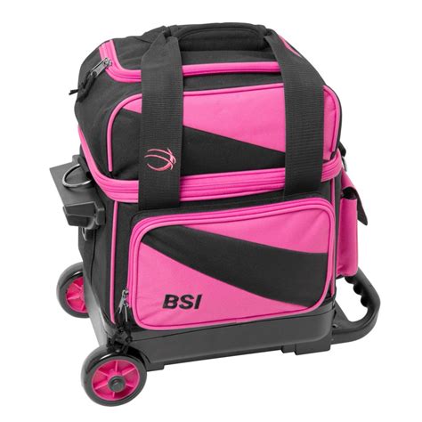 BSI Prestige Single Roller Bowling Bag- Black/Pink - Walmart.com - Walmart.com