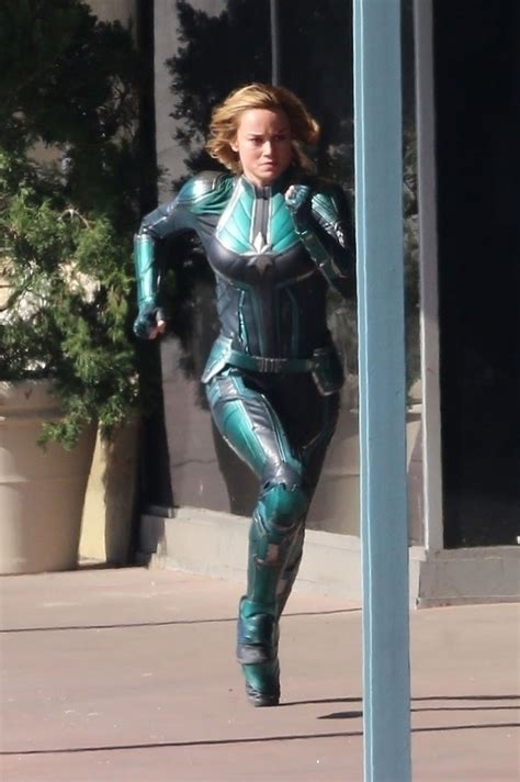 Brie Larson - "Captain Marvel" Set in Los Angeles 04/26/2018 • CelebMafia