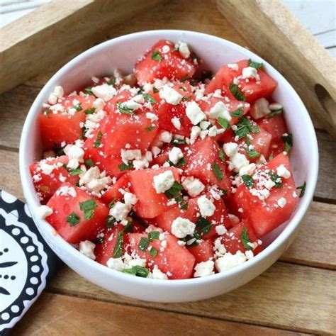 3 leckere Wassermelone Rezepte für echte Genießer | Wassermelone rezepte, Wassermelonen feta ...