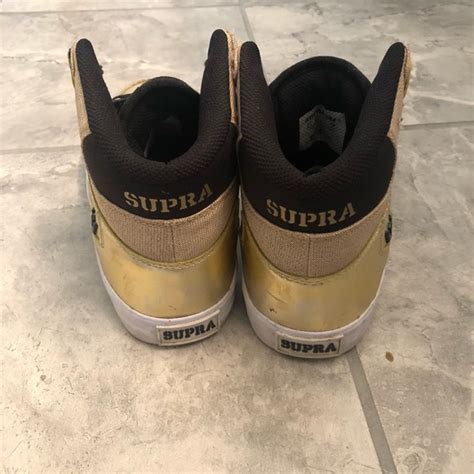 Supra | Shoes | Gold Supra High Tops | Poshmark