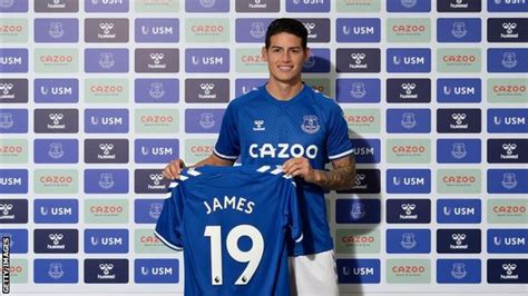 James Rodriguez: Everton sign Colombia attacking midfielder from Real ...