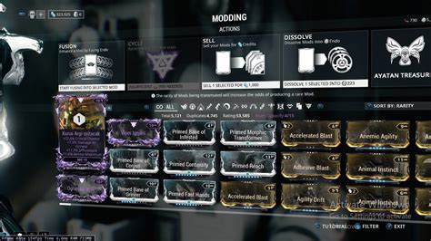 Riven Mod Disposition broken? - Players helping Players - Warframe Forums