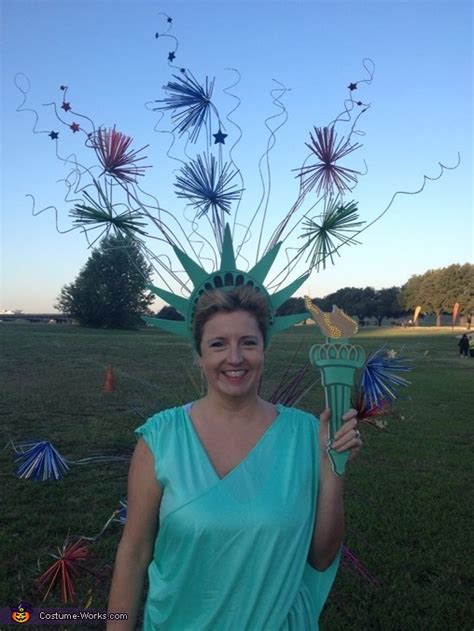 Statue of Liberty with Fireworks Costume | Best DIY Costumes