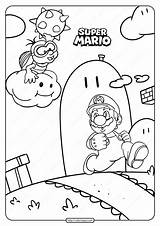 50  Super Mario Coloring Pages Free Pdf Printables sketch template