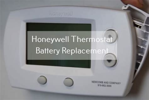 Honeywell Thermostat Battery Replacement in Easy Ways - Home Tips