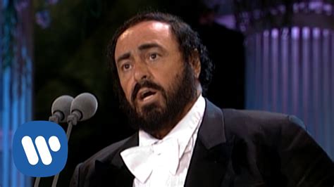 Luciano Pavarotti sings "Nessun dorma" from Turandot (The Three Tenors in Concert 1994 ...