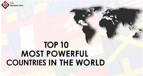 Top 10 Most Powerful Countries In The World | The Success Talks