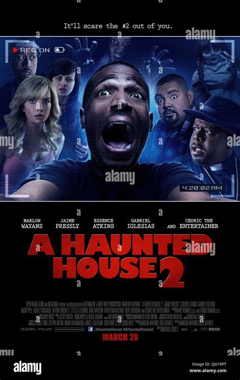 MOVIE POSTER, A HAUNTED HOUSE 2, 2014 Stock Photo - Alamy