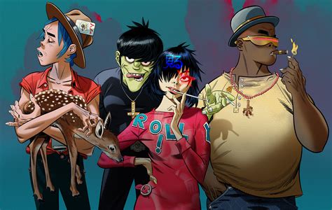 Gorillaz announce art book with contributions from over 40 artists