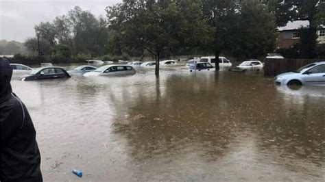 Suffolk flooding leads to major incident being declared - BBC News