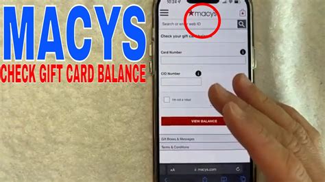 How To Check Macys Gift Card Balance 🔴 - YouTube