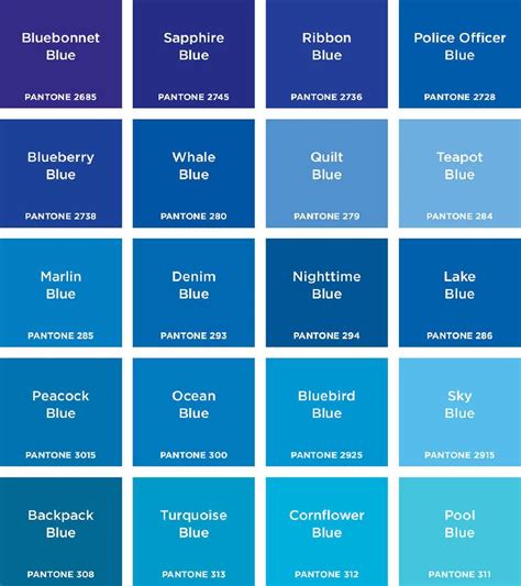 Pantone: Colours | Abrams Appleseed | Blue shades colors, Blue paint colors, Pantone blue