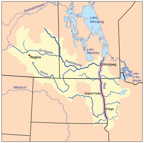 Red River of the North | Geography Study Guide Wiki | Fandom